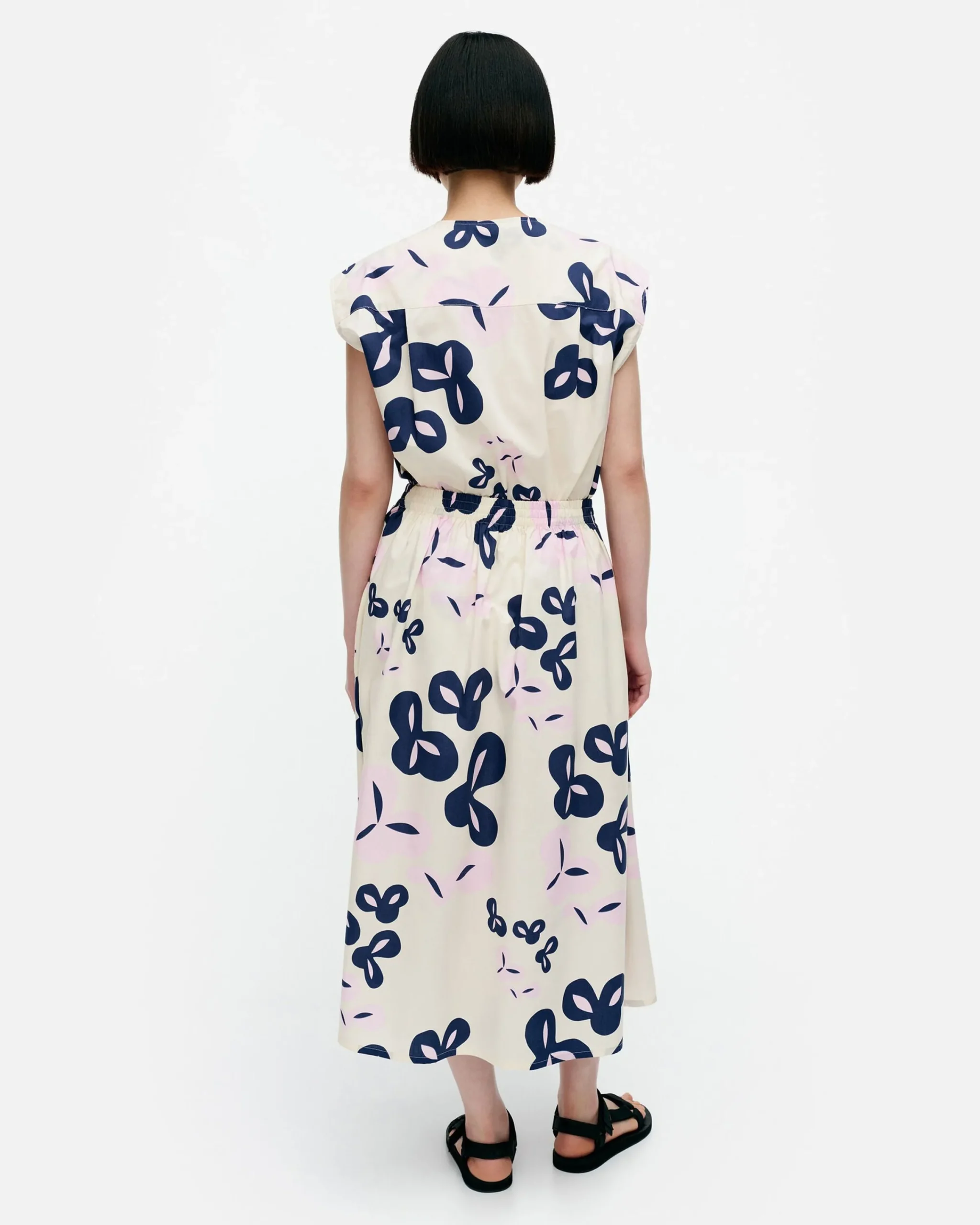 garrel_poiminto_puuvillapopliinihame_2.webp Marimekko Hameet^Garrel Poiminto Puuvillapopliinihame