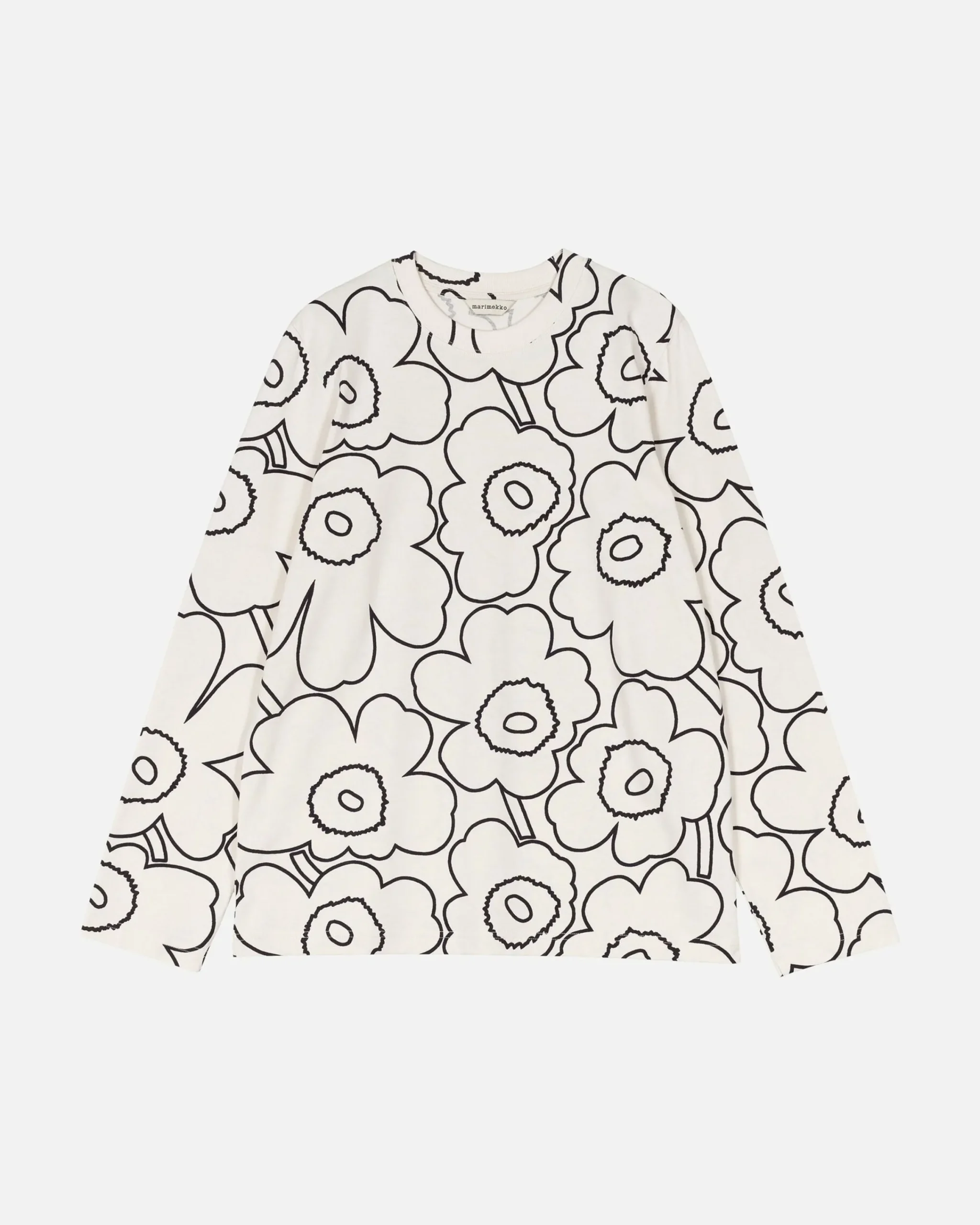 kioski_biitti_pieni_piirto_unikko_trikoopaita_2.webp Marimekko Paidat Ja Tunikat^Kioski Biitti Pieni Piirto Unikko Trikoopaita