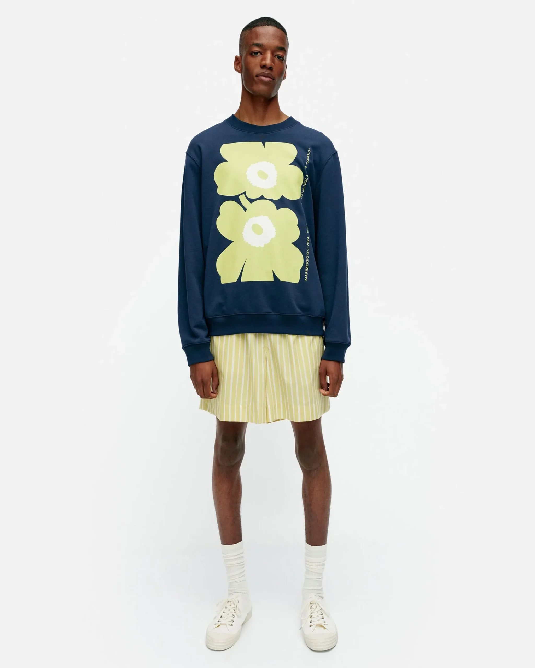 Marimekko Unisex^Kioski Loisto Unikko Placement Collegepaita