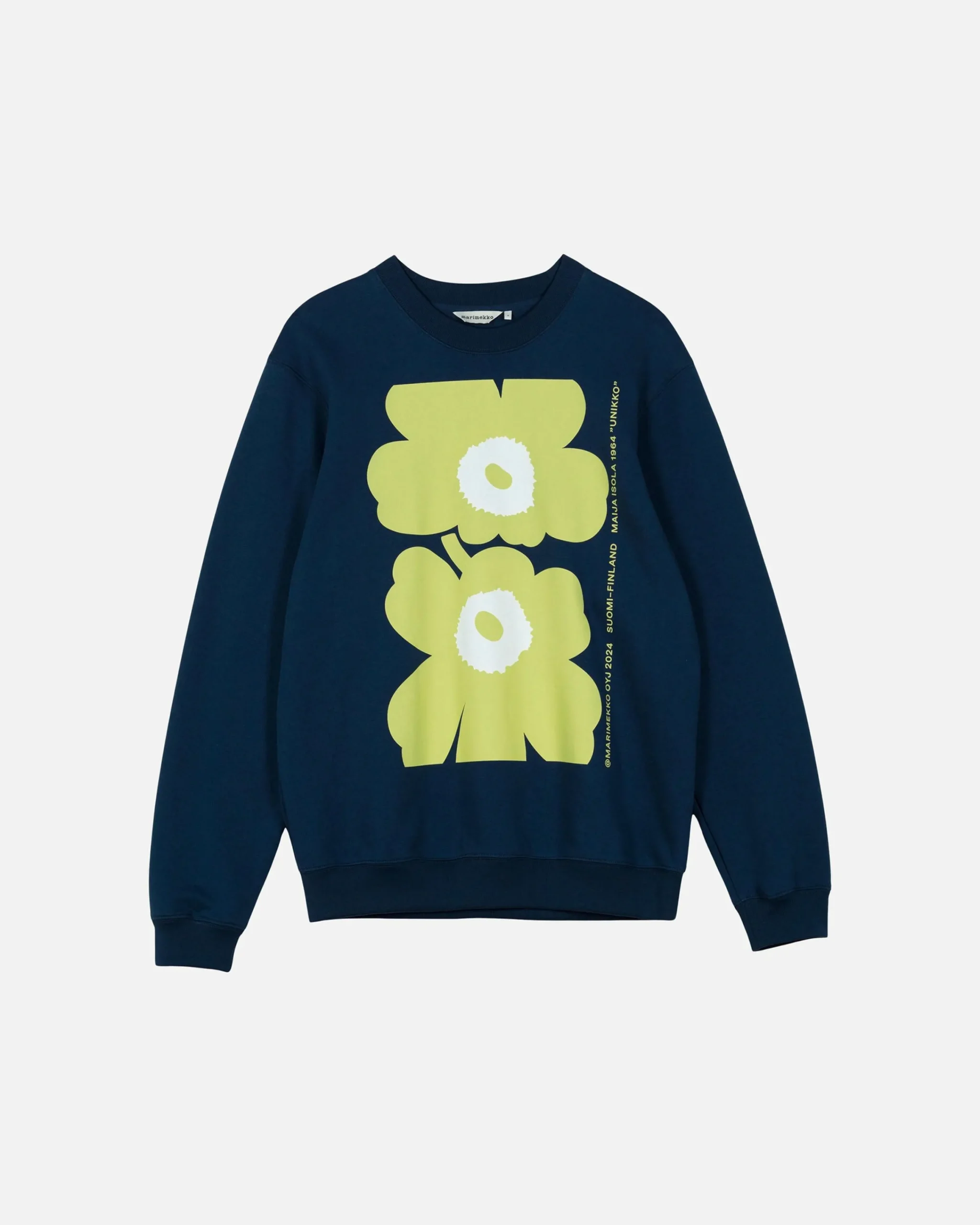 kioski_loisto_unikko_placement_collegepaita_5-3.webp Marimekko Unisex^Kioski Loisto Unikko Placement Collegepaita