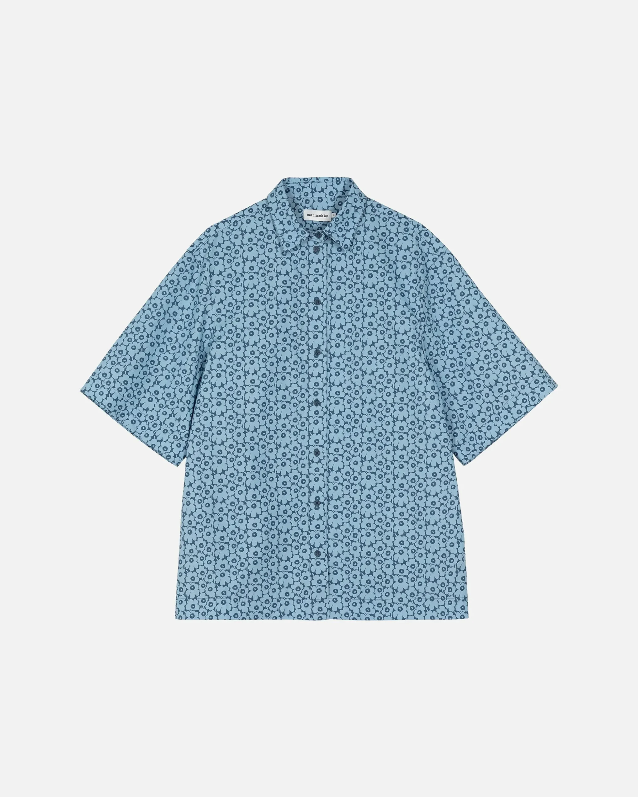 lampi_unikko_puuvillatunika_0.webp Marimekko Paidat Ja Tunikat^Lampi Unikko Puuvillatunika