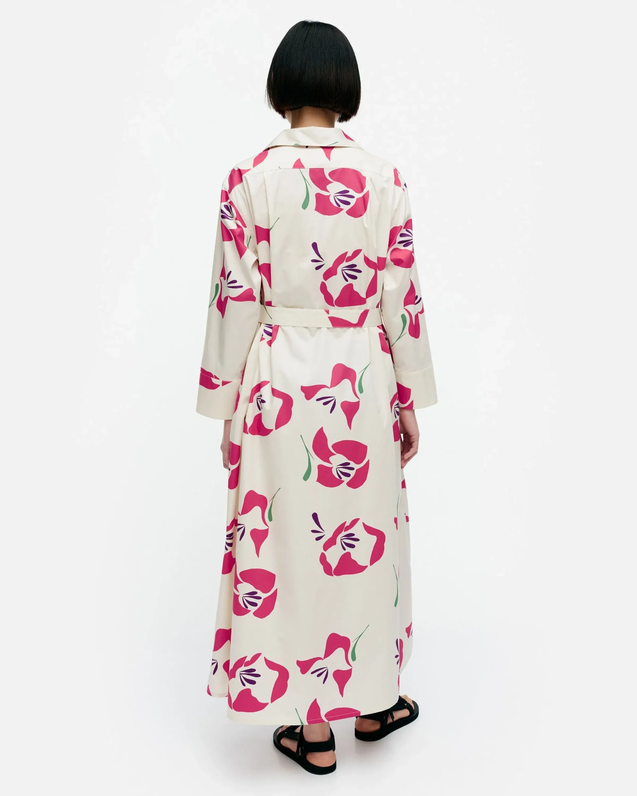 perenna_helakka_puuvillapopliinimekko_2.webp Marimekko Mekot^Perenna Helakka Puuvillapopliinimekko
