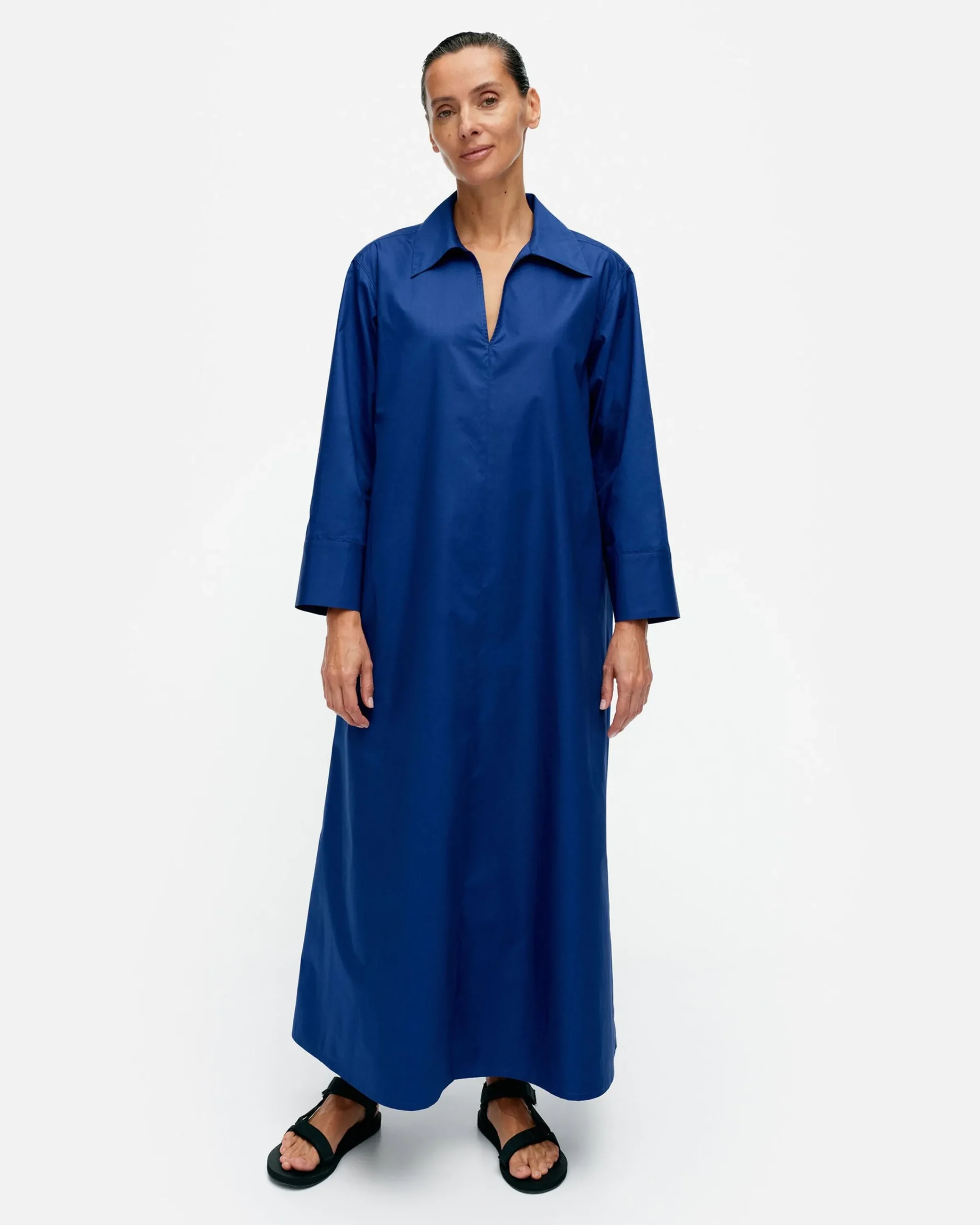 perenna_solid_puuvillapopliinimekko_4.webp Marimekko Mekot^Perenna Solid Puuvillapopliinimekko