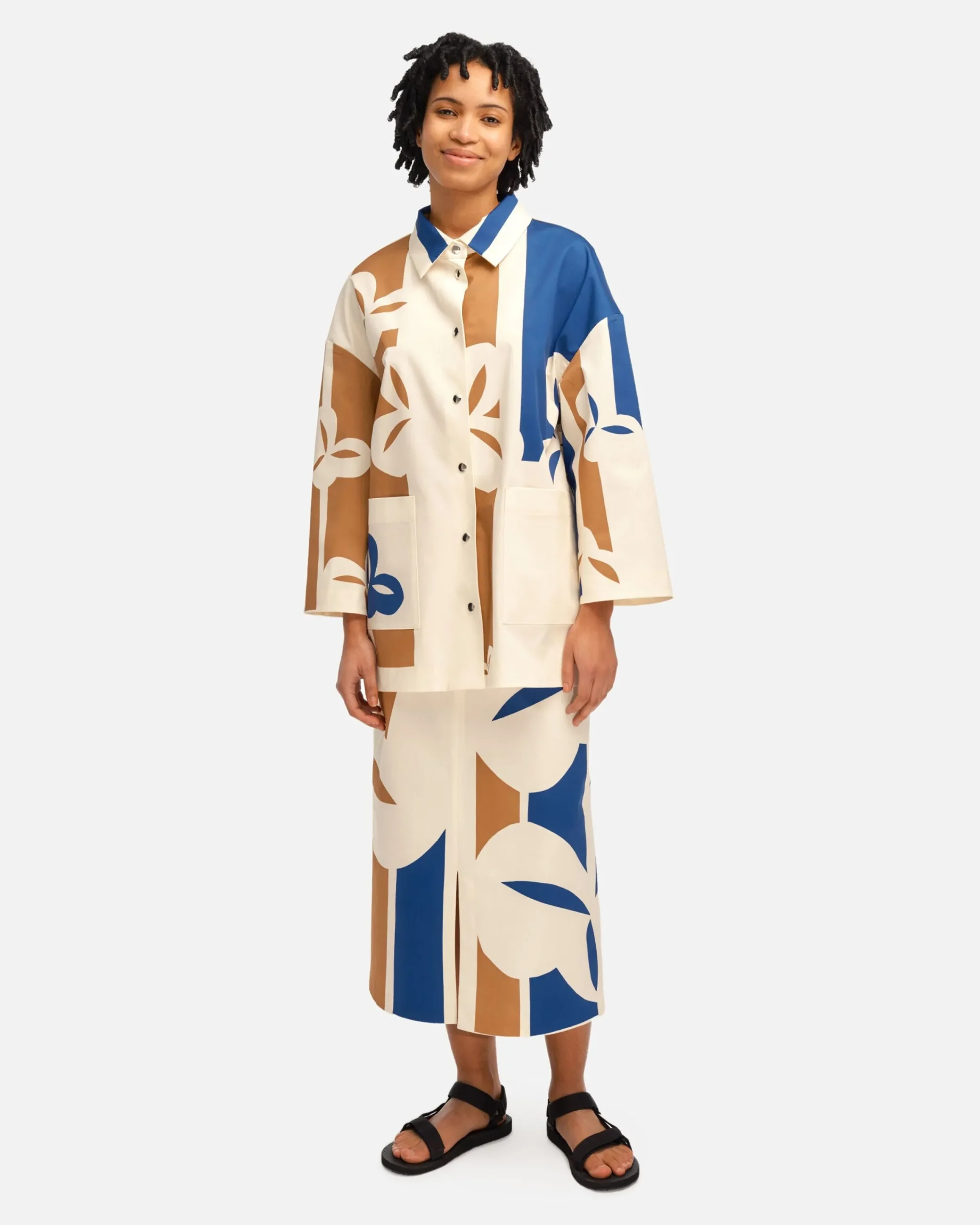 Marimekko Hameet^Suisto Malja Puuvillahame