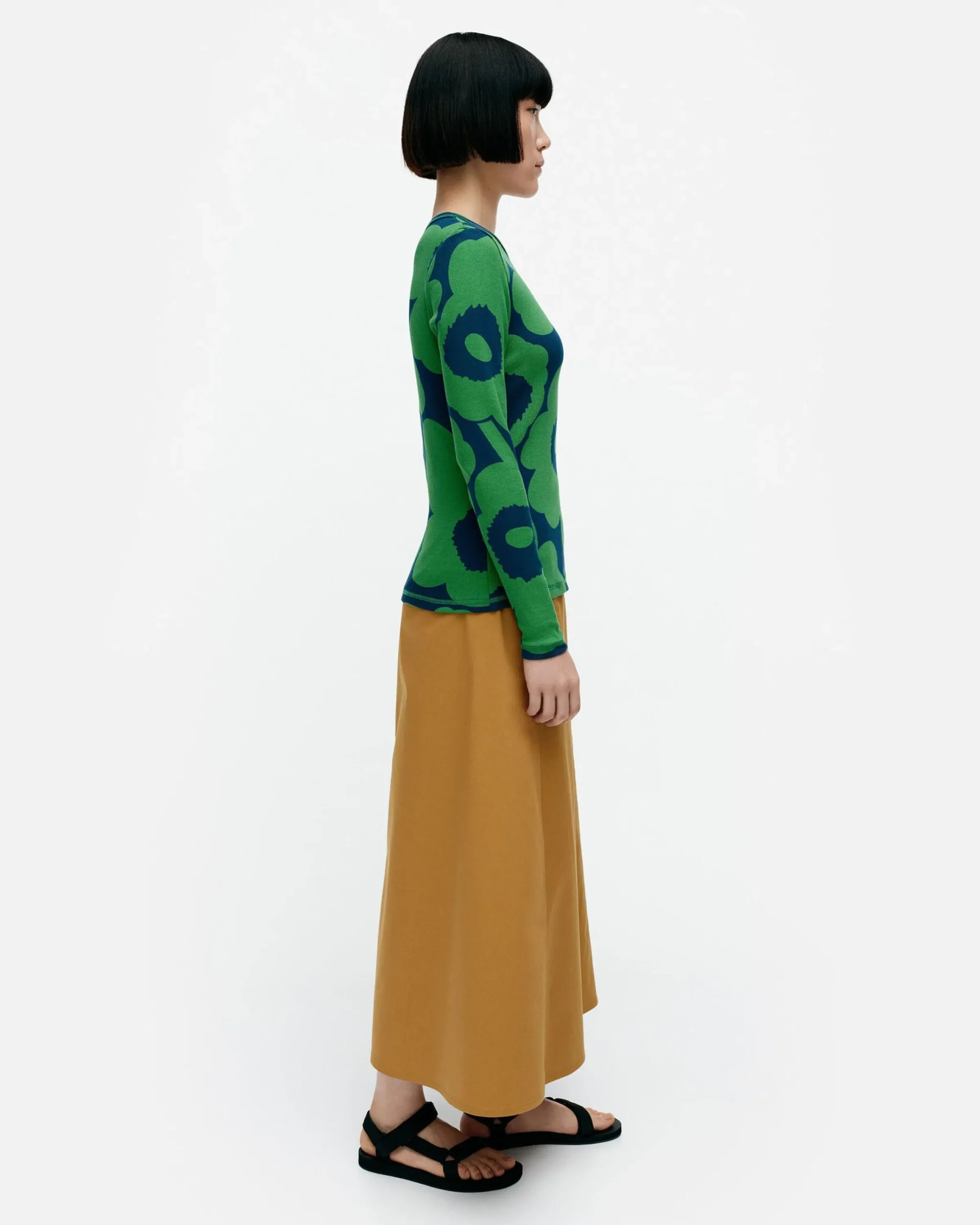 Marimekko Paidat Ja Tunikat^Tulva Unikko Ribbipaita