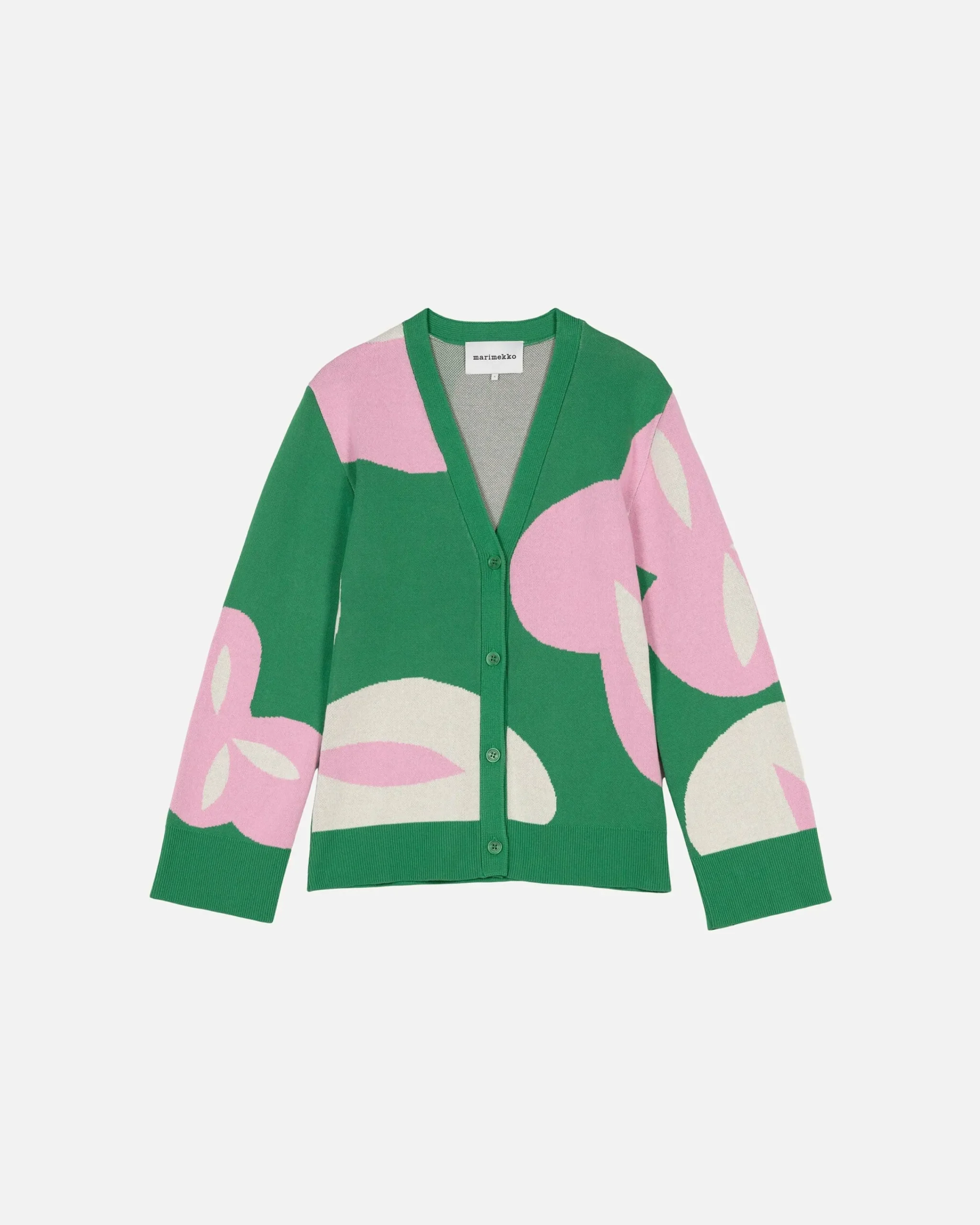 tyrske_poiminto_puuvillaneuletakki_3.webp Marimekko Neuleet^Tyrske Poiminto Puuvillaneuletakki