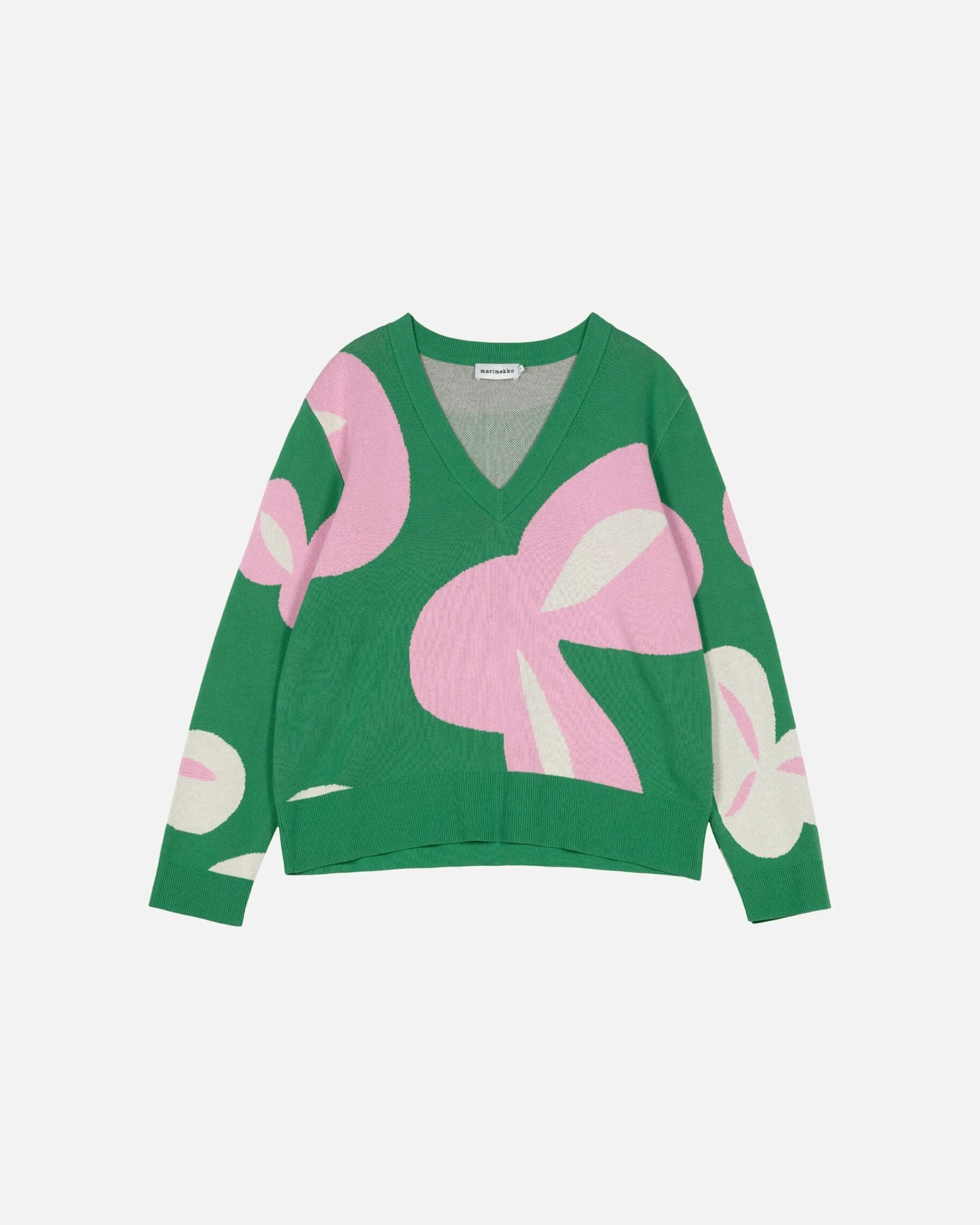 viuhko_poiminto_puuvillaneulepusero_4.webp Marimekko Neuleet^Viuhko Poiminto Puuvillaneulepusero